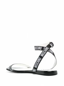 Moschino logo-print sandals
