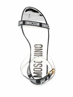 Moschino logo-print sandals