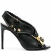 Moschino zip-detail stiletto sandals
