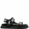 Moschino logo-strap sandals