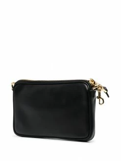 Outlet ๐ Moschino Logo print zipped shoulder bag โจ 9 Moschino logo-print zipped shoulder bag