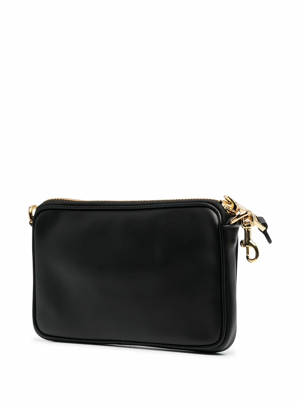 Outlet ๐ Moschino Logo print zipped shoulder bag โจ 5 Moschino logo-print zipped shoulder bag