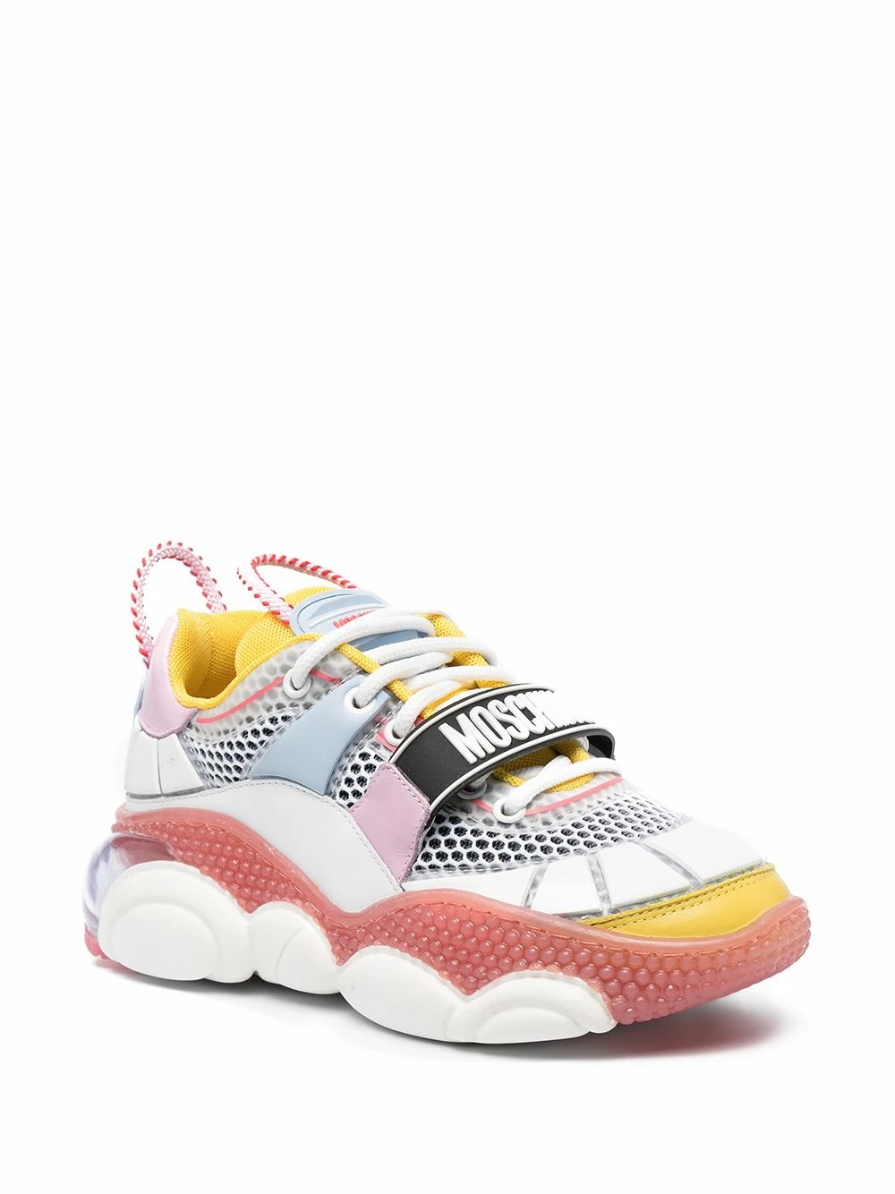 Flash Sale โค๏ธ Moschino Chunky touch strap trainers ๐ 4 Moschino chunky touch-strap trainers