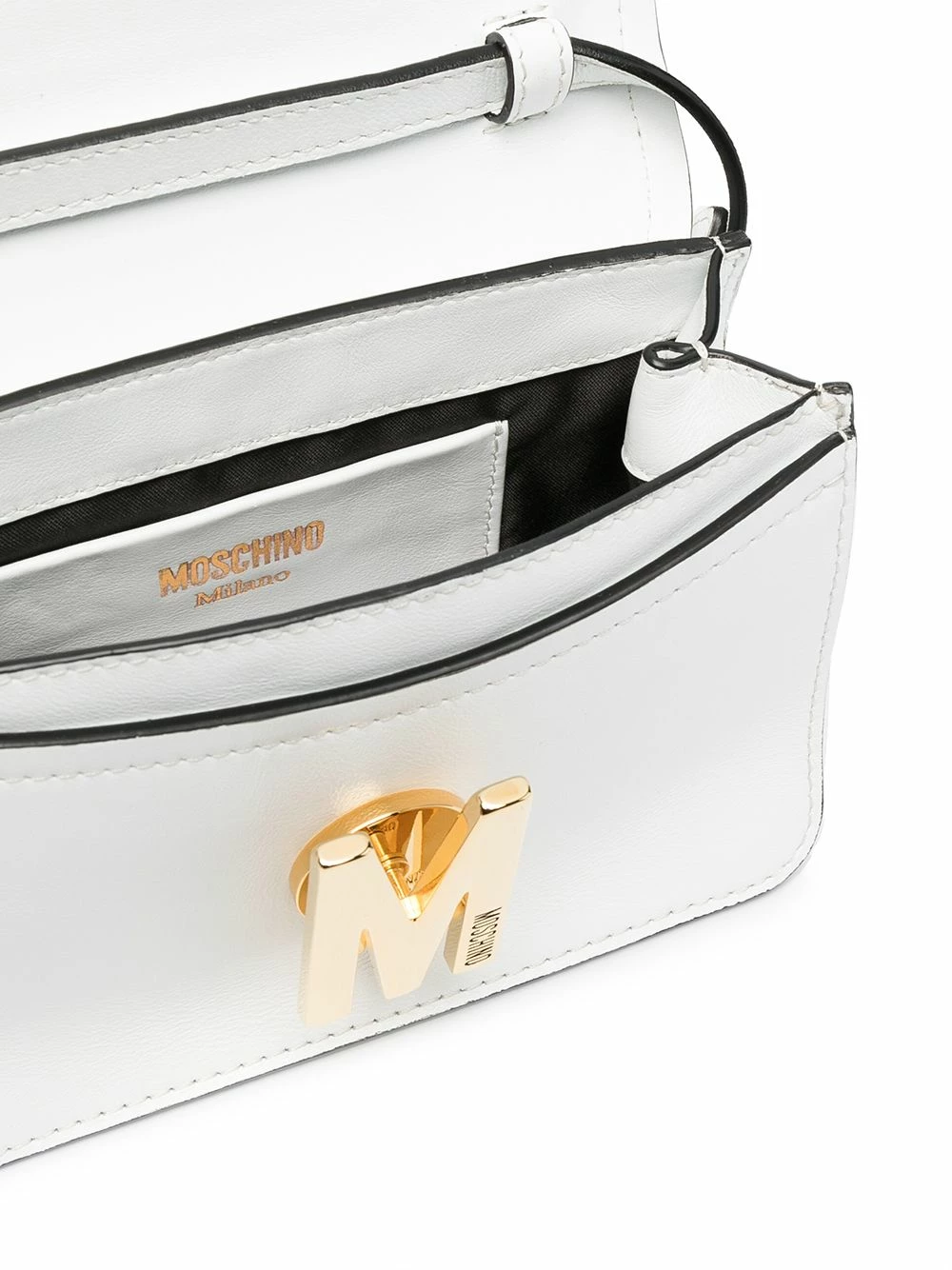 Deals 🔥 Moschino M logo crossbody bag 👍 8 Moschino M-logo crossbody bag