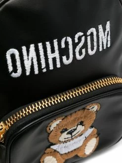 Best Sale ๐ Moschino Teddy Bear embroidered ๐ backpack ๐งจ 11 Moschino Teddy Bear embroidered backpack