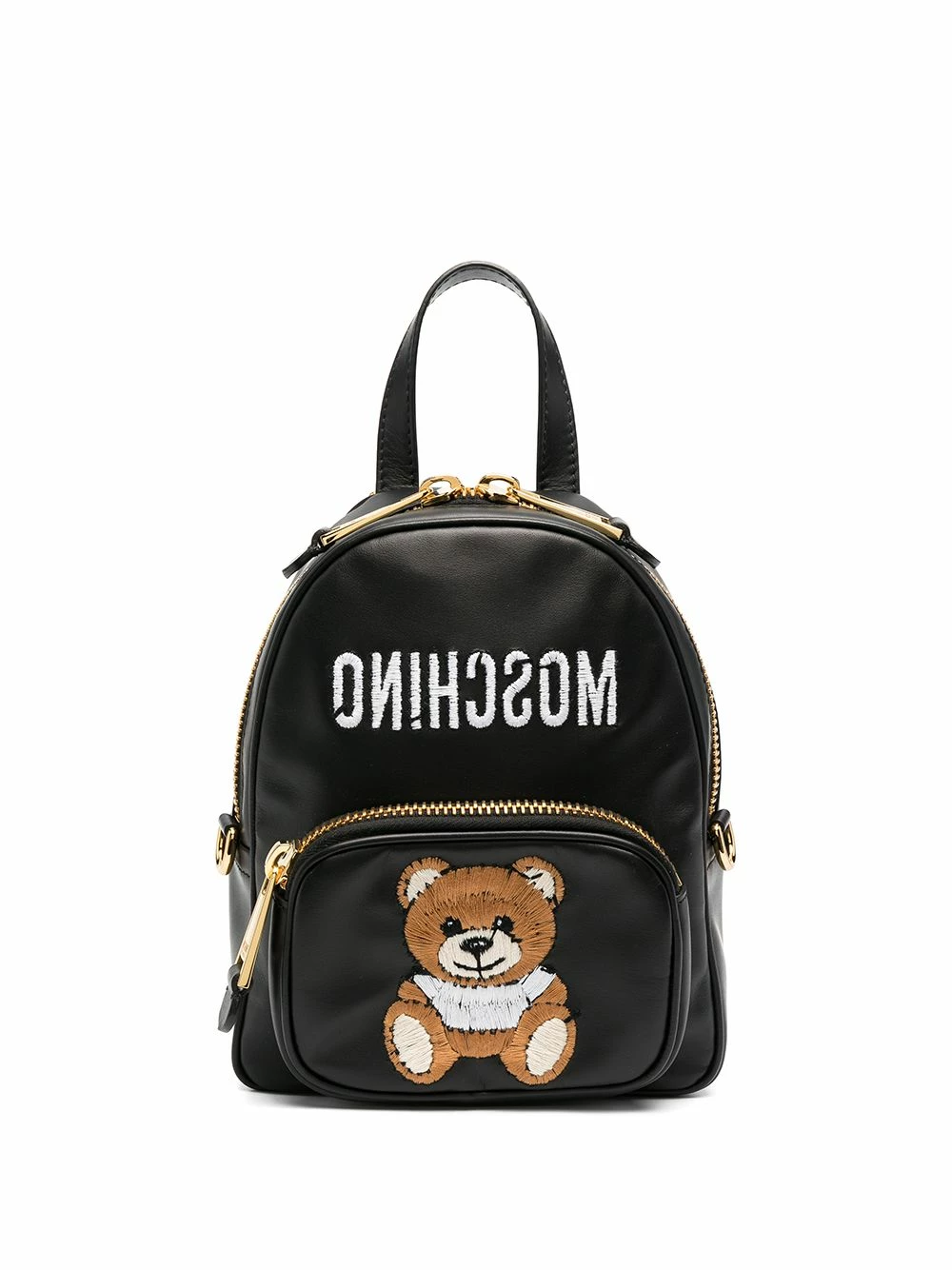 Best Sale ๐ Moschino Teddy Bear embroidered ๐ backpack ๐งจ 3 Moschino Teddy Bear embroidered backpack