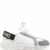 Moschino Teddy logo tab sneakers