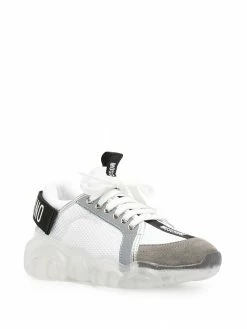 Moschino Teddy logo tab sneakers