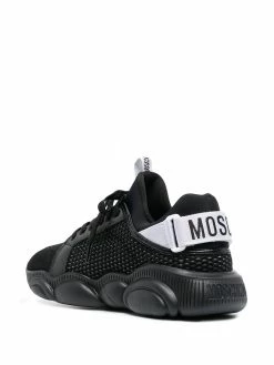 Moschino Teddy logo-tape sneakers