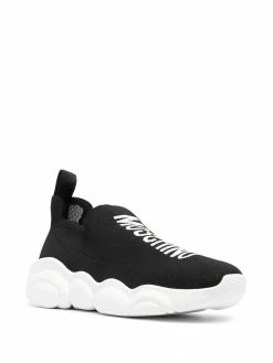 Moschino logo printed sneakers