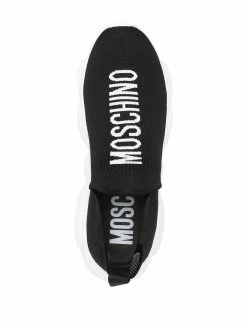 Moschino logo printed sneakers
