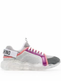 Moschino Teddy logo-print sneakers