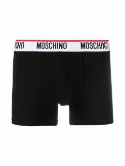 Moschino logo-waistband three-pack boxers