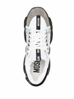 Deals ๐ฏ Moschino Logo strap Teddy ๐ sneakers ๐ 9 Moschino logo-strap Teddy sneakers