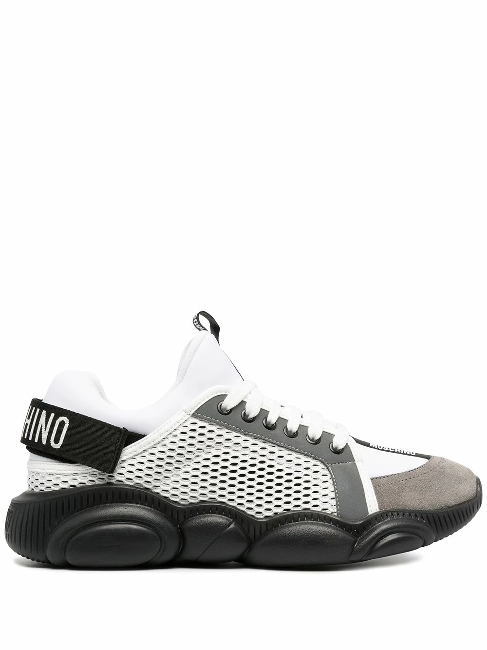 Deals ๐ฏ Moschino Logo strap Teddy ๐ sneakers ๐ 3 Moschino logo-strap Teddy sneakers