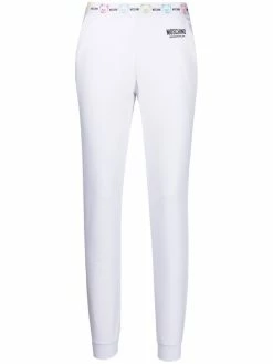 Moschino logo waistband lounge track pants
