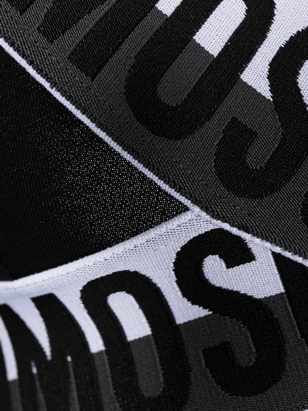 Top 10 ๐ Moschino Logo tape detail bra ๐ 5 Moschino logo tape-detail bra