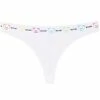Moschino logo-waistband cotton thong