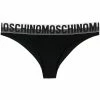 Moschino gradient logo waistband thong