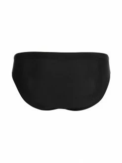 Moschino logo plaque swim briefs