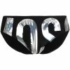 Moschino maxi metallic logo briefs