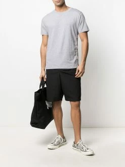 Hot Sale ๐ Moschino Logo trim crew neck T ๐ shirt ๐ฏ 8 Moschino logo trim crew neck T-shirt