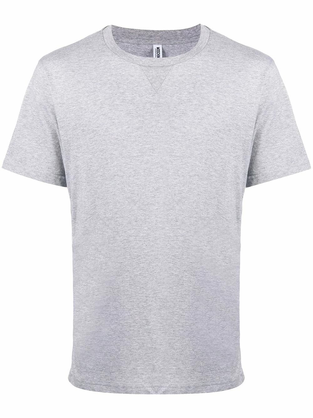 Hot Sale ๐ Moschino Logo trim crew neck T ๐ shirt ๐ฏ 3 Moschino logo trim crew neck T-shirt