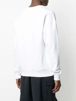 Moschino logo-print cotton sweatshirt