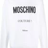 Moschino logo-print cotton sweatshirt