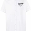 Moschino logo-print short-sleeve shirt