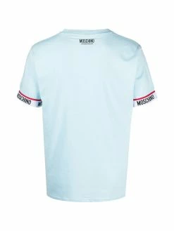 Moschino logo-tape lounge T-shirt