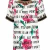 Moschino slogan-print short dress