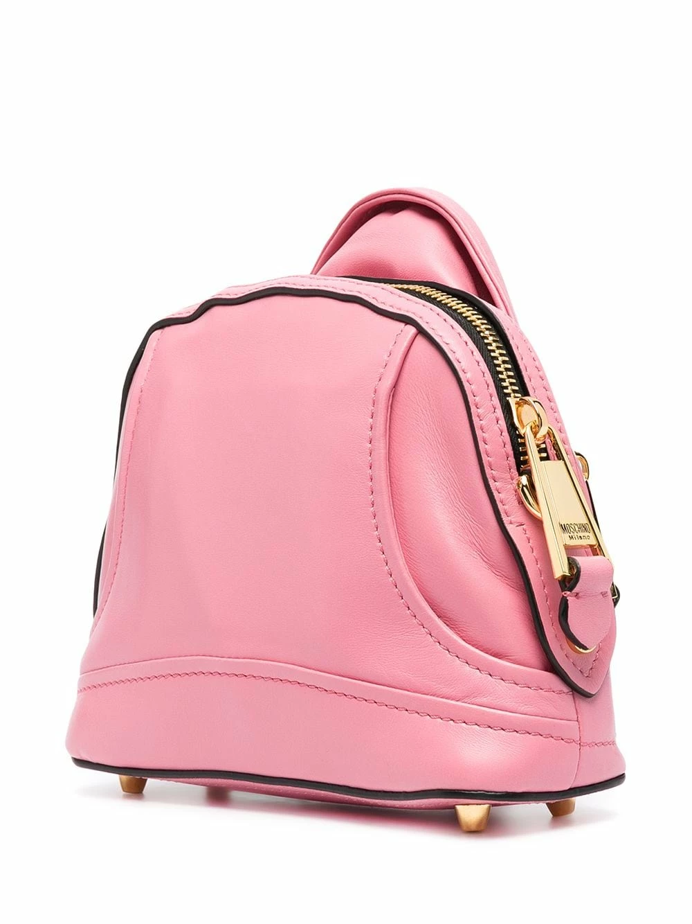 Cheapest ๐ Moschino Biker jacket style leather crossbody bag ๐ 5 Moschino biker jacket-style leather crossbody bag