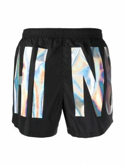 Moschino logo print swimming shorts