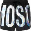 Moschino logo print swimming shorts