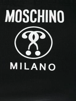 Moschino double question mark swimming trunks