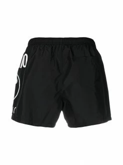Moschino double question mark swimming shorts