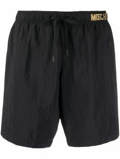 Moschino lettering logo swim shorts