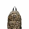 Moschino leopard print backpack