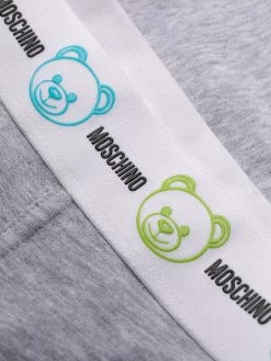 Moschino teddy logo waistband briefs