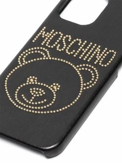 Promo ⭐ Moschino Studded teddy iPhone 12 Pro Max case ✔️ 7 Moschino studded teddy iPhone 12 Pro Max case