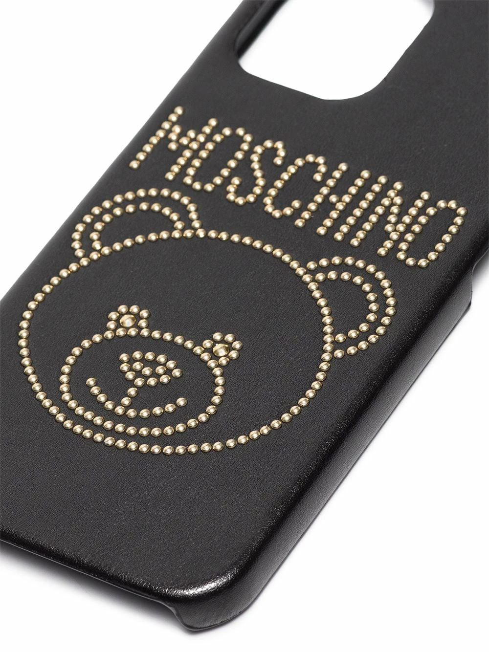 Promo ⭐ Moschino Studded teddy iPhone 12 Pro Max case ✔️ 5 Moschino studded teddy iPhone 12 Pro Max case