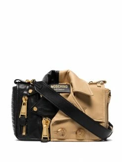Moschino two-tone Biker Bag