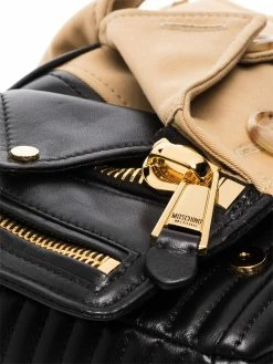 Moschino two-tone Biker Bag