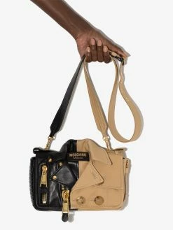 Moschino two-tone Biker Bag
