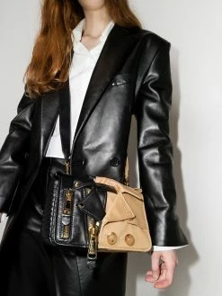 Moschino two-tone Biker Bag