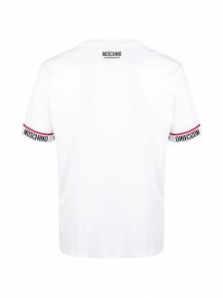 Moschino logo trim T-shirt
