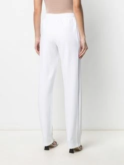 Moschino Teddy-print straight-leg track trousers