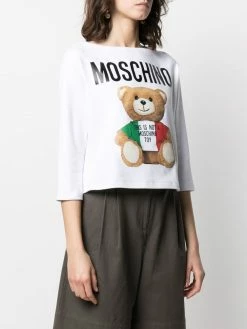 Moschino teddy bear 3/4 sleeves T-shirt