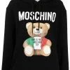 Moschino Teddy logo-print hoodie